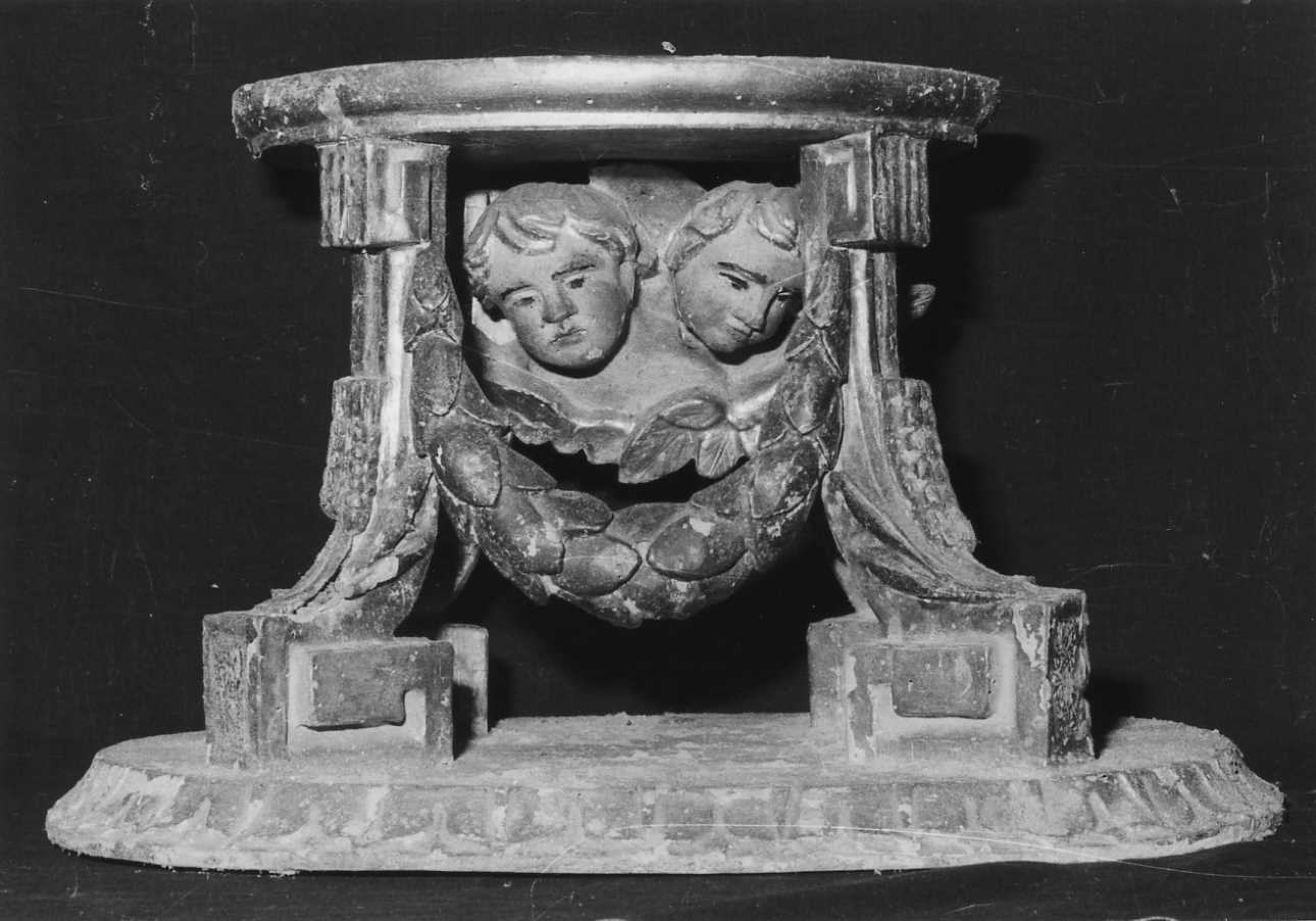 basamento, opera isolata - bottega biellese (prima metà sec. XIX)