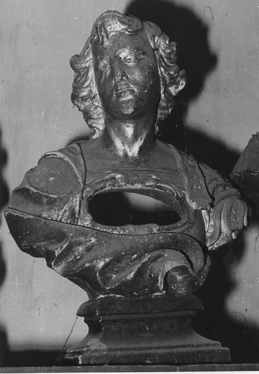 Santi (reliquiario - a busto, coppia) - bottega biellese (sec. XVIII)