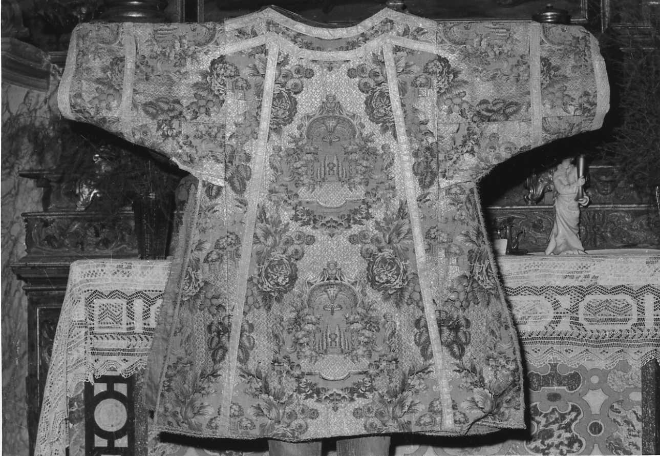 dalmatica, opera isolata - manifattura piemontese (sec. XVIII)