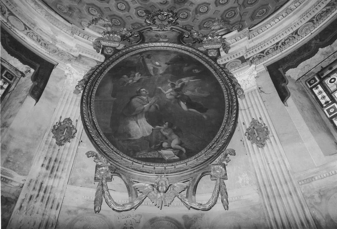 Trinità e San Carlo Borromeo (dipinto, opera isolata) - ambito piemontese (sec. XVIII)
