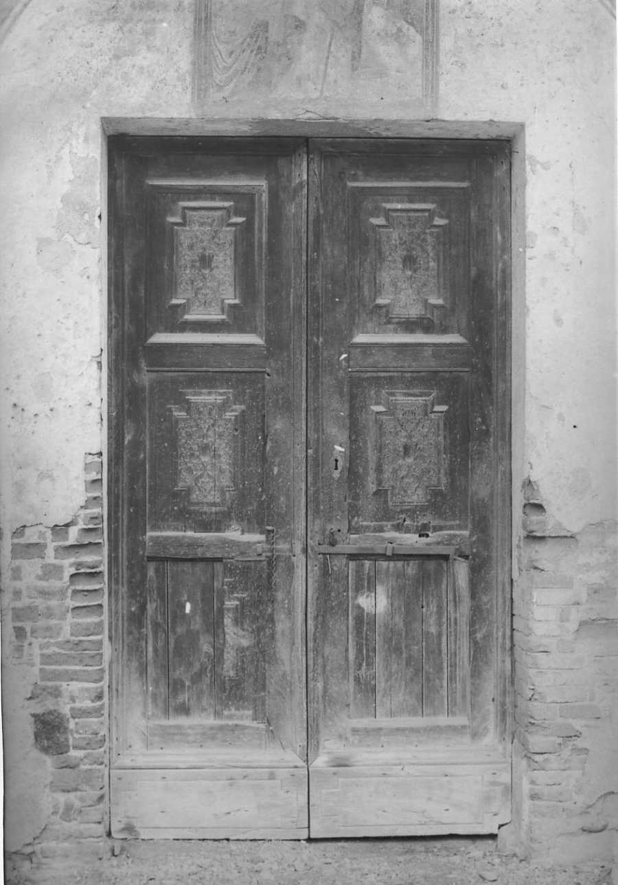 portale, opera isolata - bottega biellese (sec. XVII)