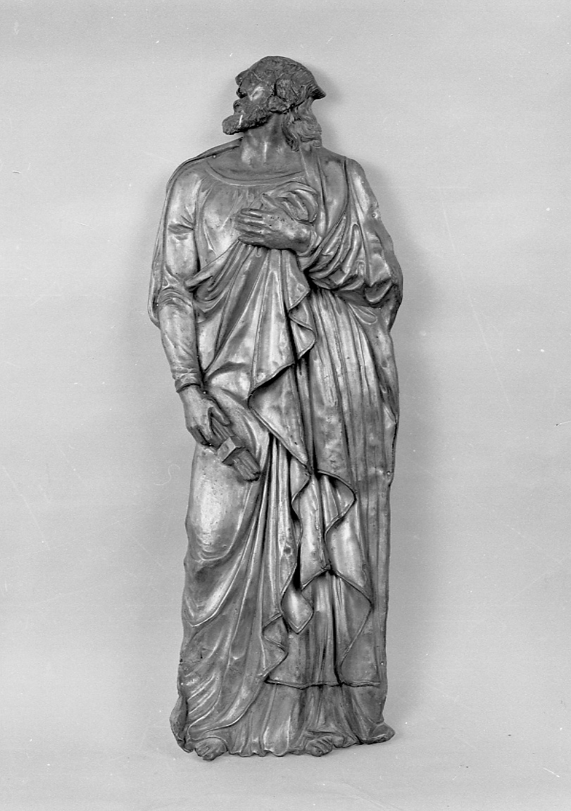 San Luca (decorazione plastica, elemento d'insieme) di Boggio Ignazio (sec. XIX)