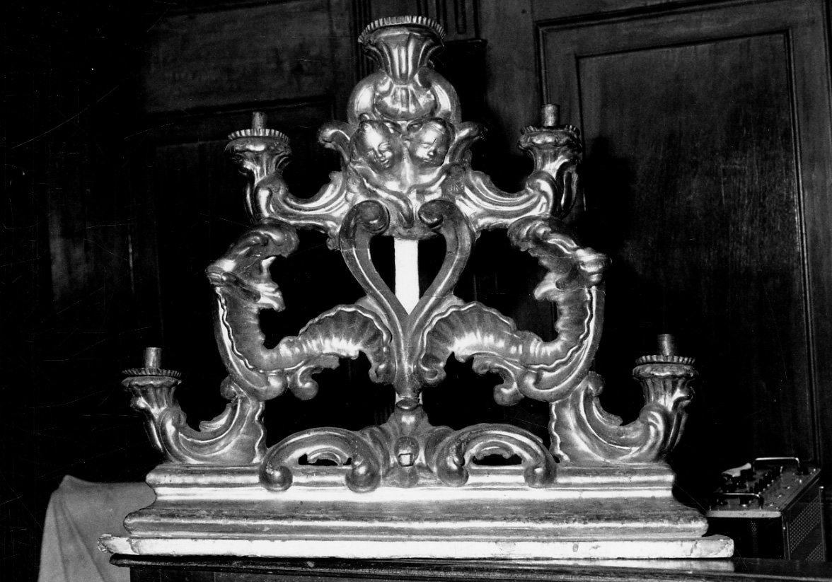 candelabro, opera isolata - produzione piemontese (sec. XVIII)