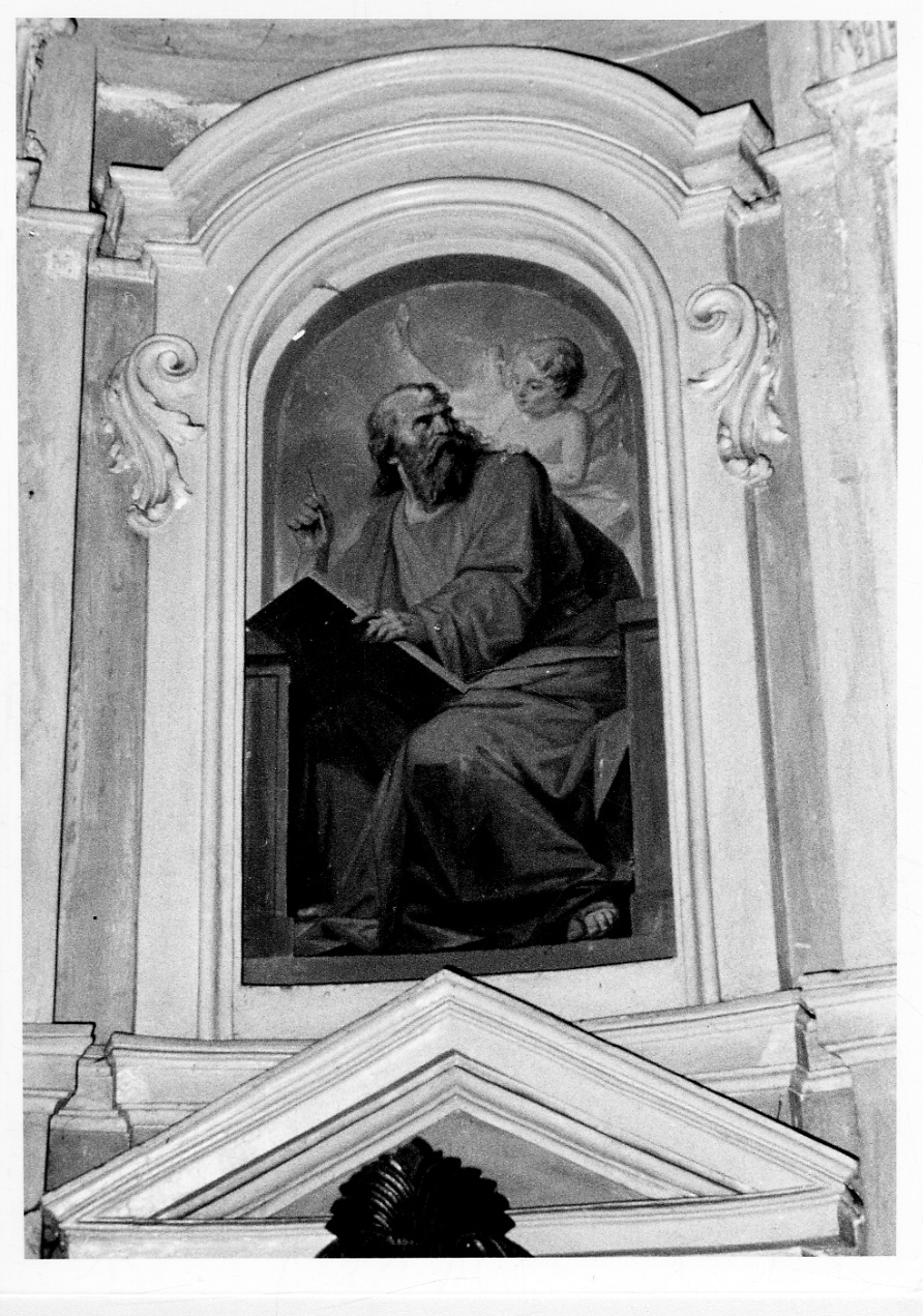 San Matteo Evangelista (dipinto, elemento d'insieme) di Morgari Giuseppe (sec. XVIII)