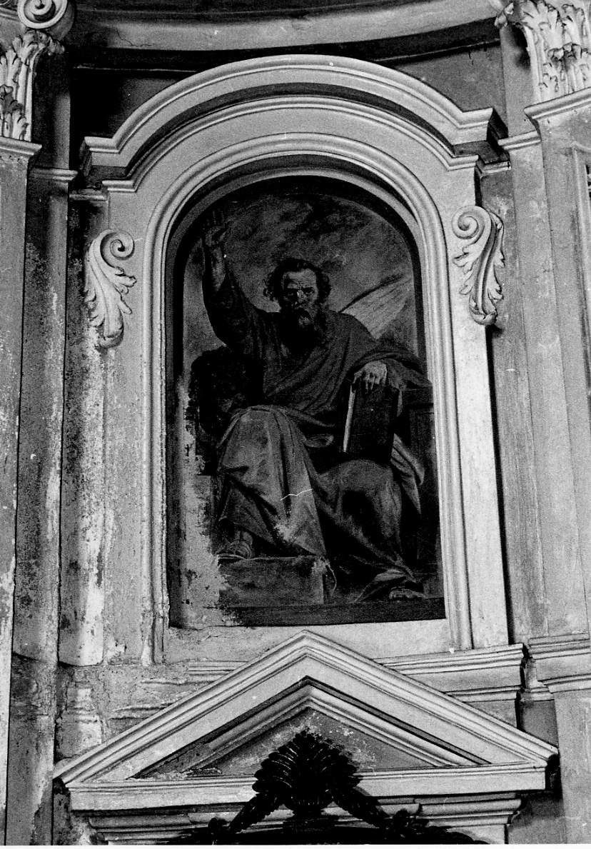 San Marco Evangelista (dipinto, elemento d'insieme) di Morgari Giuseppe (sec. XVIII)