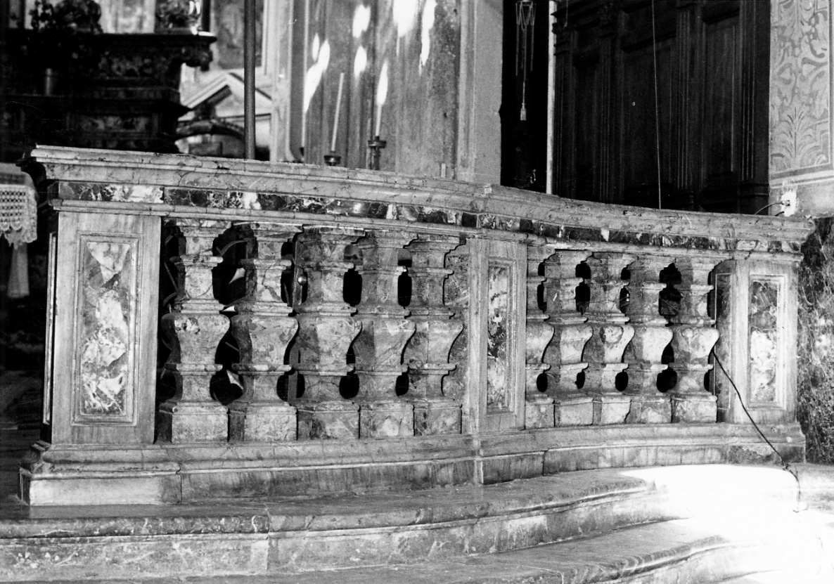 balaustrata, serie di Marchesi Giacomo, Albuzzi Stefano (sec. XVIII)