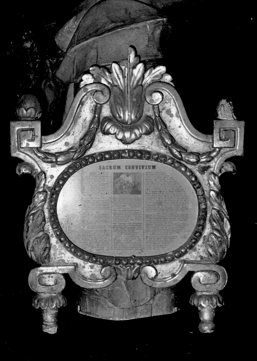 cartagloria, opera isolata - produzione piemontese (seconda metà sec. XVIII)