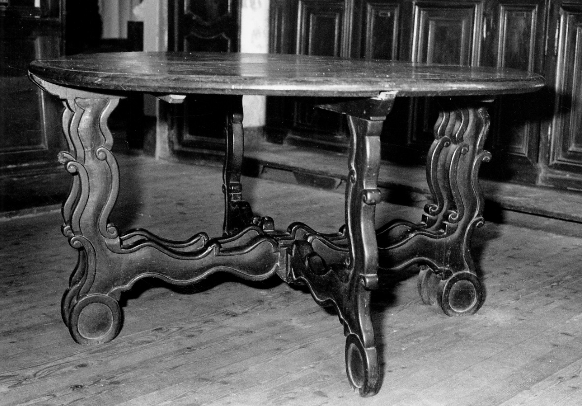 tavolo da centro, opera isolata - produzione piemontese (sec. XVIII)