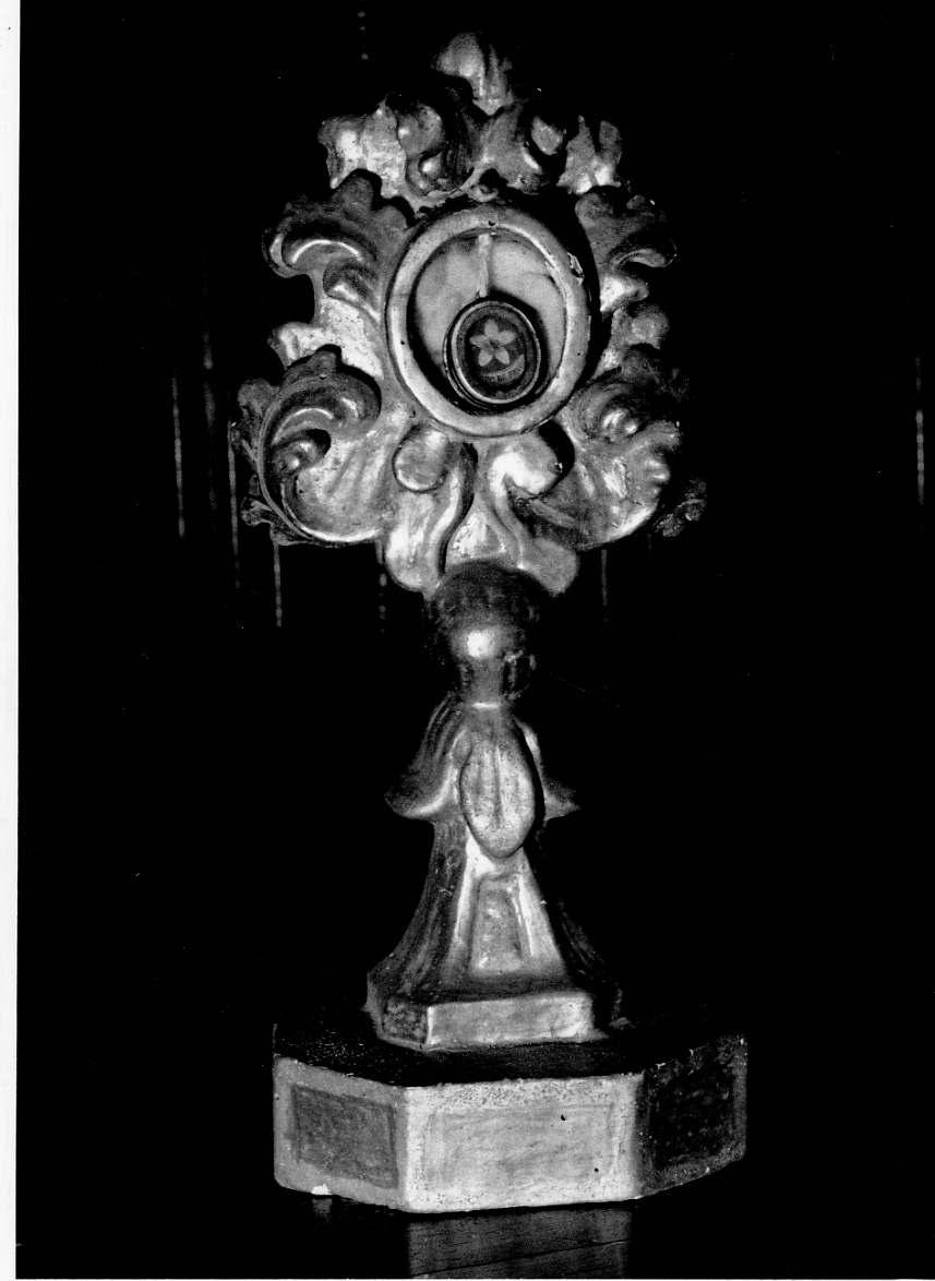 reliquiario - a ostensorio, opera isolata - produzione piemontese (sec. XVIII)