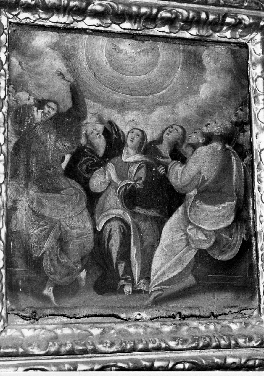 Pentecoste (dipinto, elemento d'insieme) - ambito vercellese (inizio sec. XVIII)