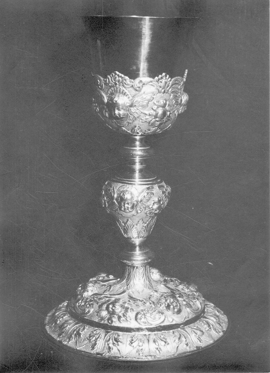 calice, opera isolata - bottega piemontese (sec. XVIII)