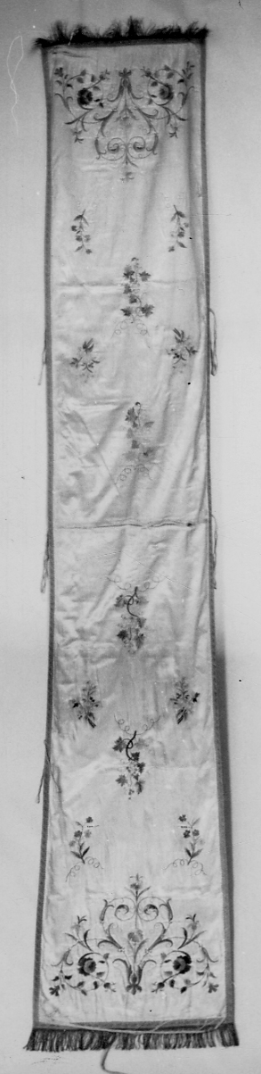 velo omerale, opera isolata - manifattura piemontese (seconda metà sec. XIX)