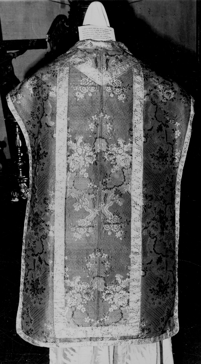 paramento liturgico, insieme - manifattura piemontese (terzo quarto sec. XVIII)