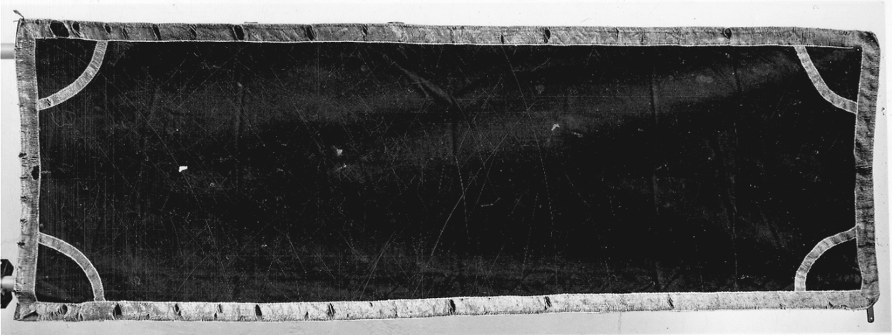 coltre funebre, opera isolata - manifattura piemontese (sec. XVIII)