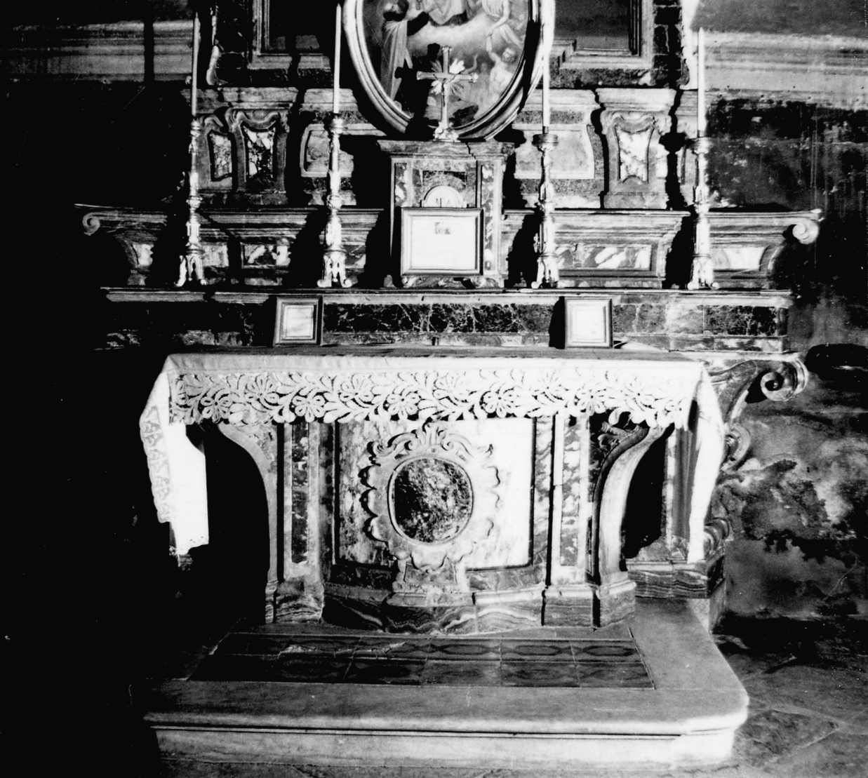 altare, opera isolata - bottega piemontese (terzo quarto sec. XVIII)