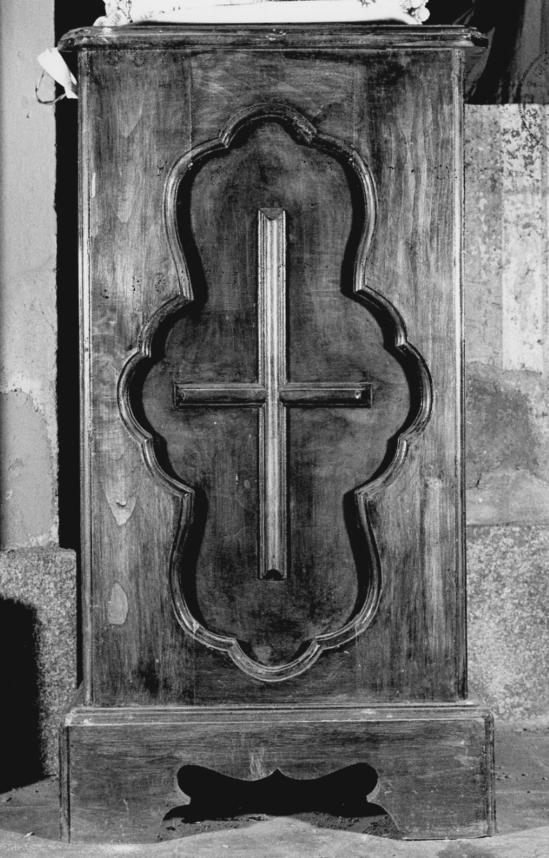 mobile, opera isolata - bottega piemontese (metà sec. XVIII)