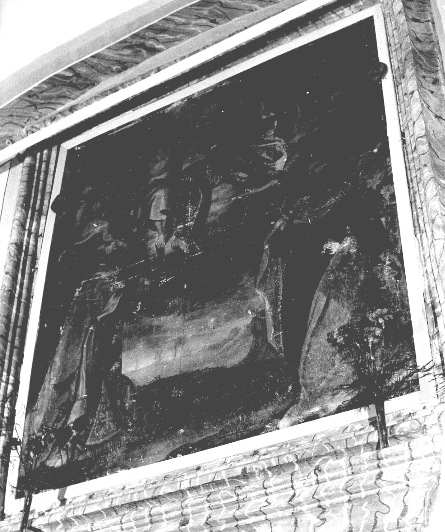 Trinità con San Vincenzo e San Vittorio (dipinto, opera isolata) - bottega liguro-piemontese (seconda metà sec. XVIII)