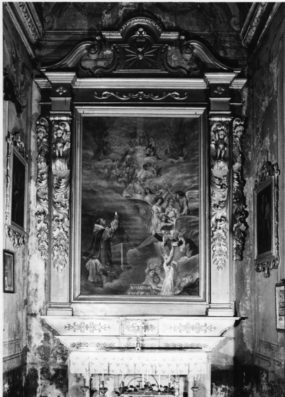 anime del purgatorio (dipinto, opera isolata) di Fra Elzeario Risso (primo quarto, secondo quarto sec. XX, sec. XX)