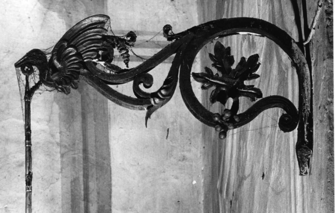 braccio portalumi da chiesa, coppia - bottega piemontese (seconda metà sec. XIX)