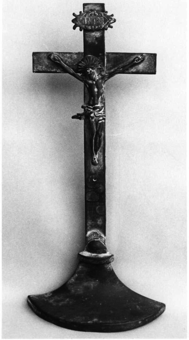 Cristo crocifisso (crocifisso, opera isolata) - bottega piemontese (seconda metà sec. XIX)