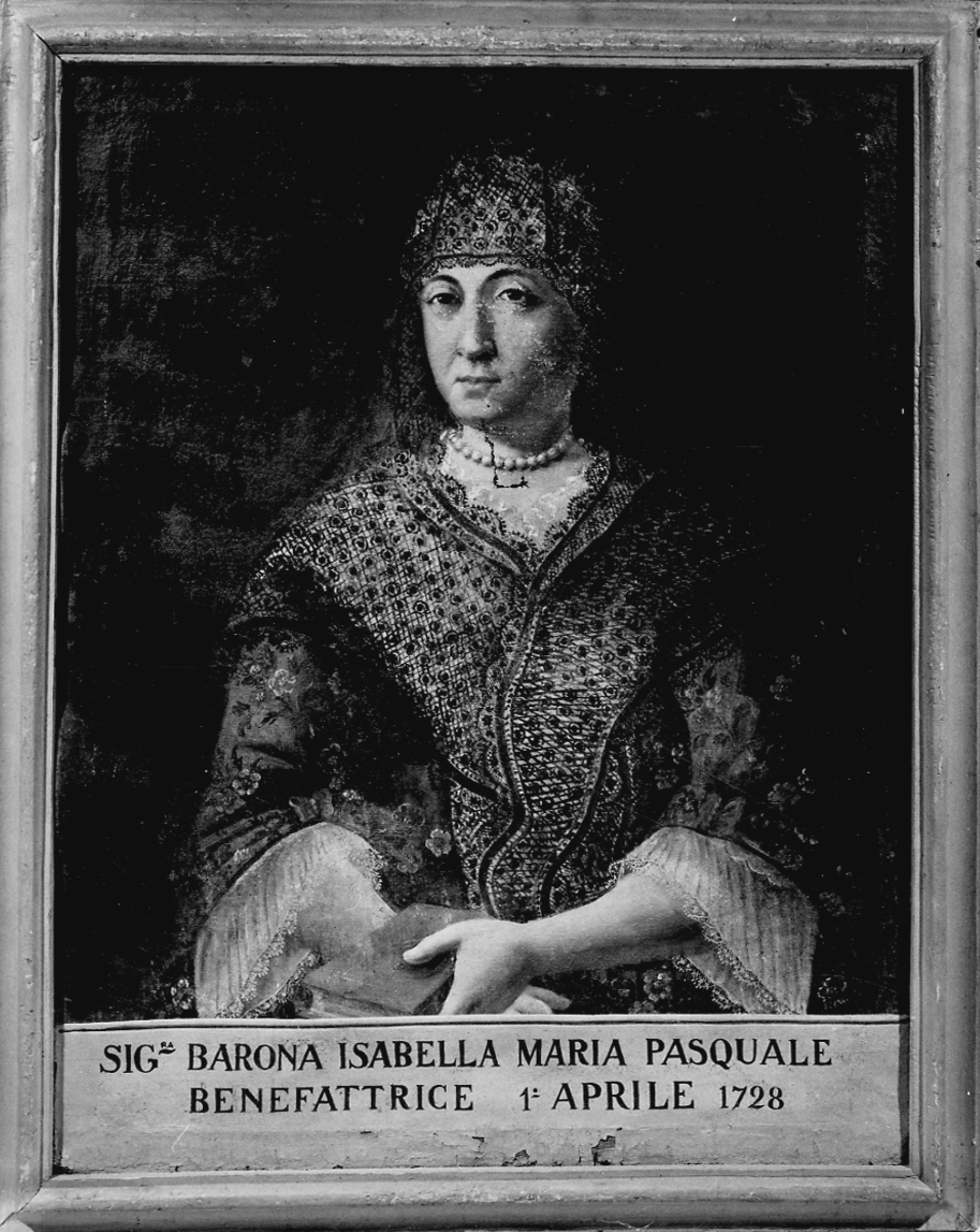 ritratto di Isabella Maria Pasquale (dipinto, opera isolata) di Botta Paolo Amedeo (attribuito) (prima metà sec. XVIII)
