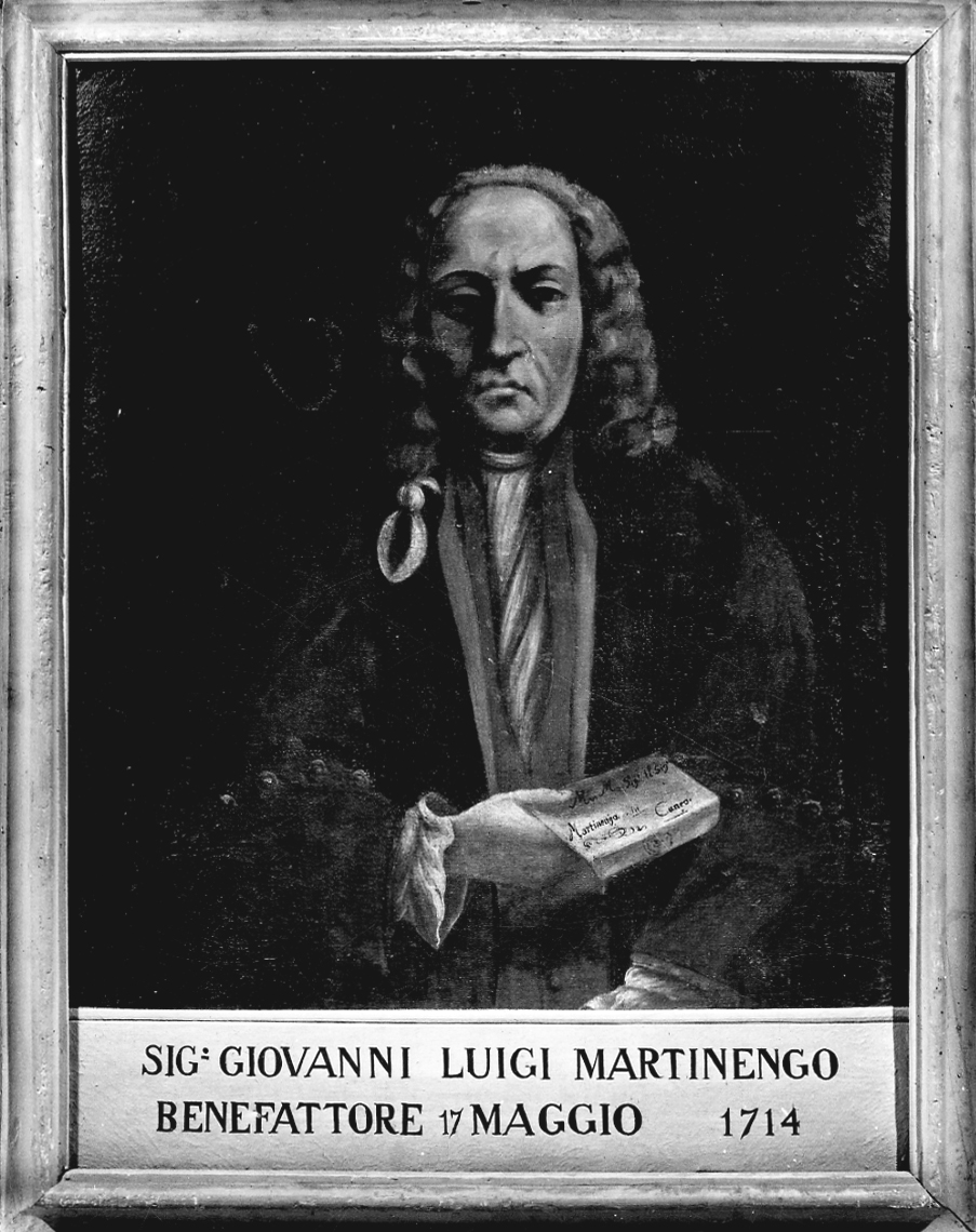 ritratto di Giovanni Luigi Martinengo (dipinto, opera isolata) - ambito cuneese (seconda metà sec. XVIII)