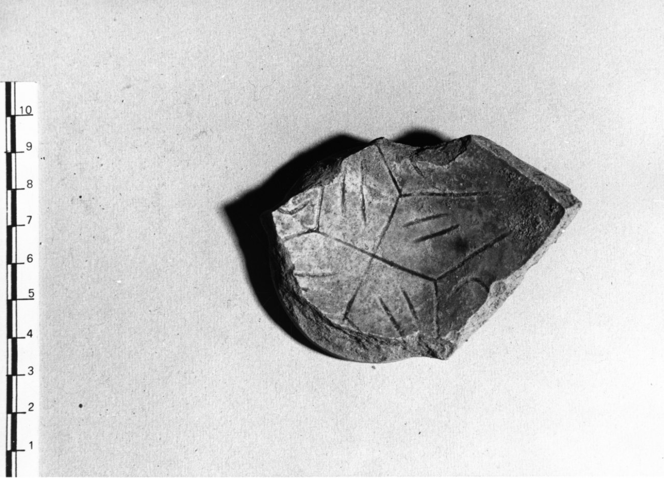 scodella, frammento - bottega Italia settentrionale (secc. XV/ XVI)