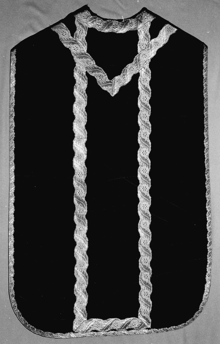 paramento liturgico, insieme - manifattura italiana (fine sec. XIX)