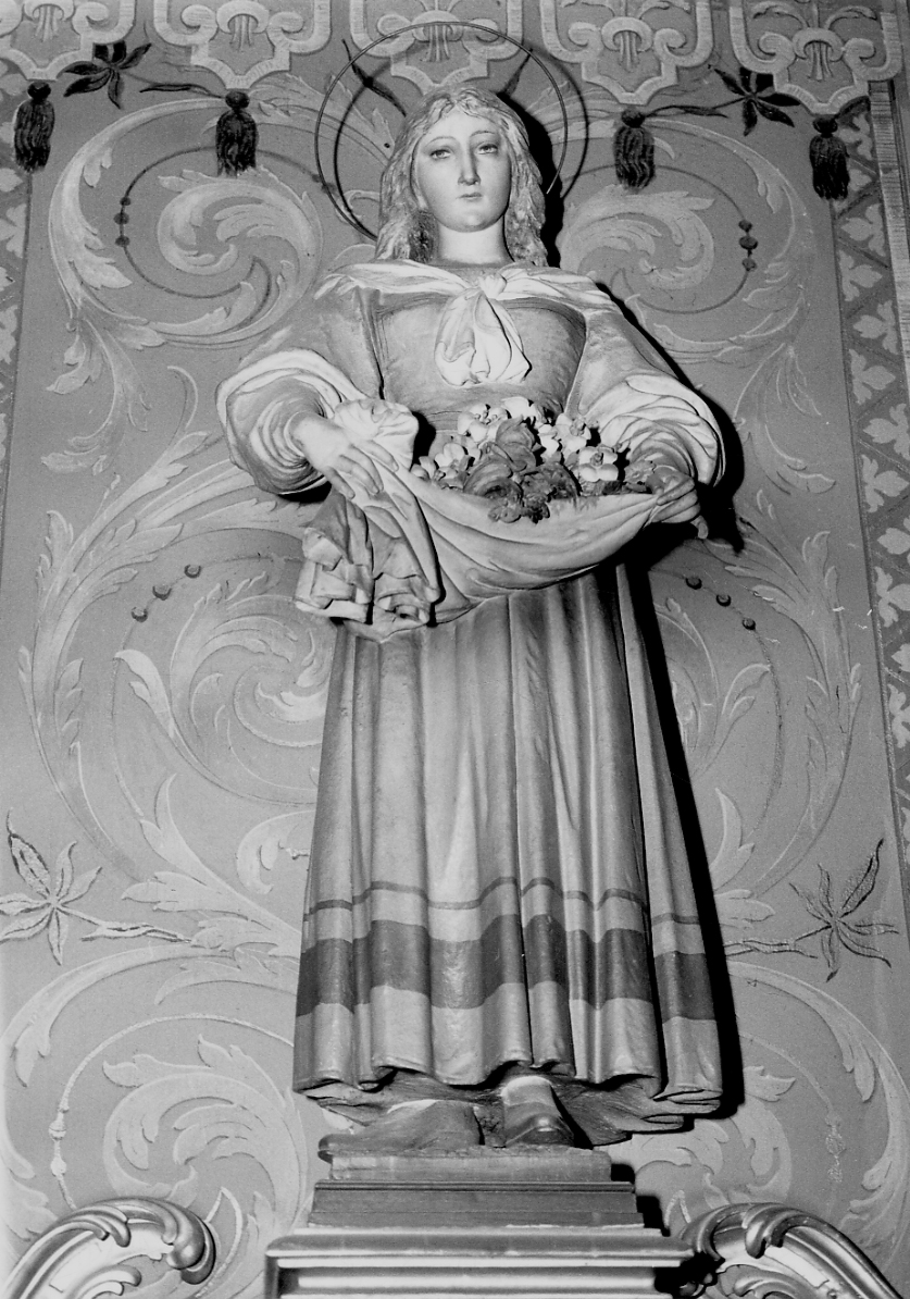 Santa Zita (statua, opera isolata) - bottega piemontese (primo quarto sec. XX)