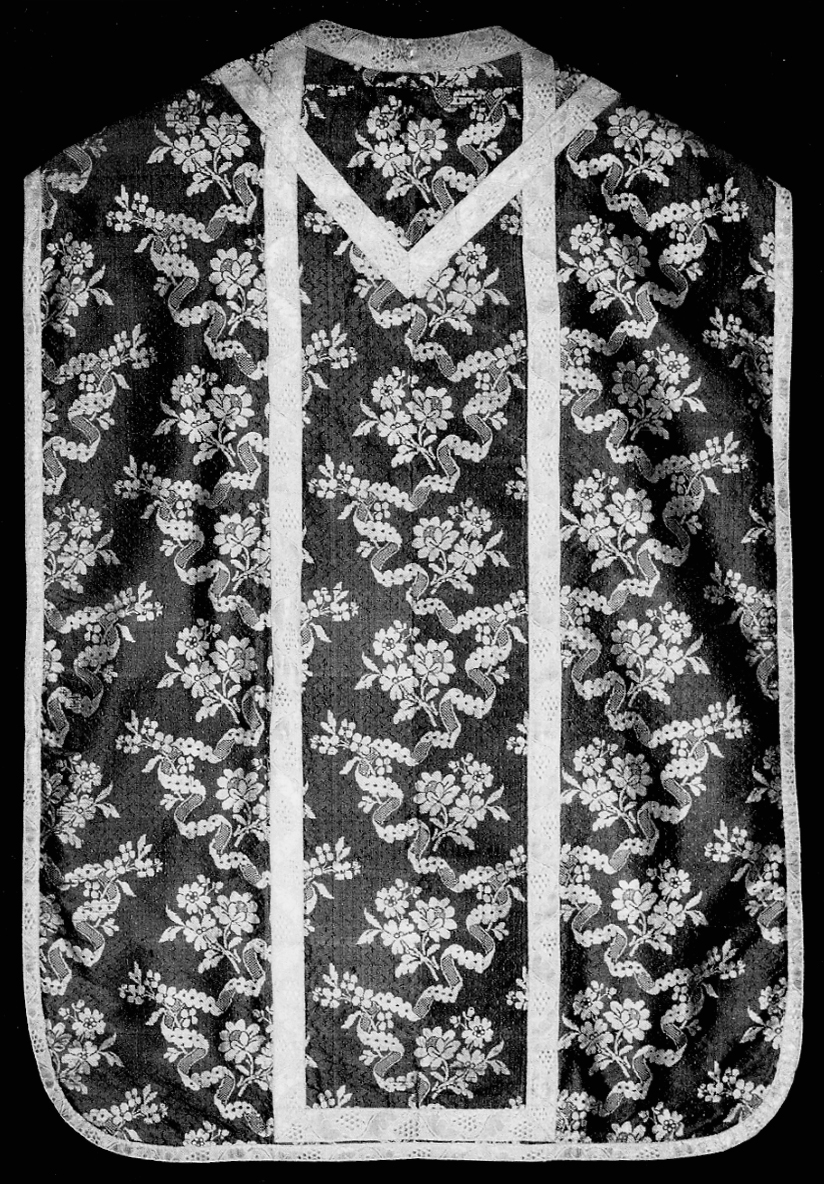 paramento liturgico, insieme - manifattura italiana (terzo quarto sec. XVIII)