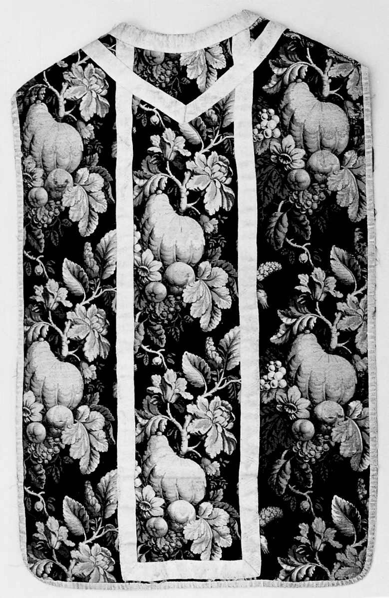 paramento liturgico, insieme - manifattura francese (secondo quarto sec. XVIII)