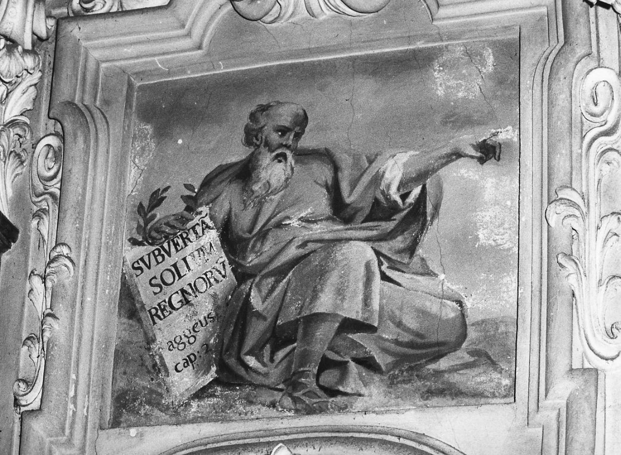 profeta (dipinto, elemento d'insieme) di Gagini Giovan Francesco (primo quarto sec. XVIII)