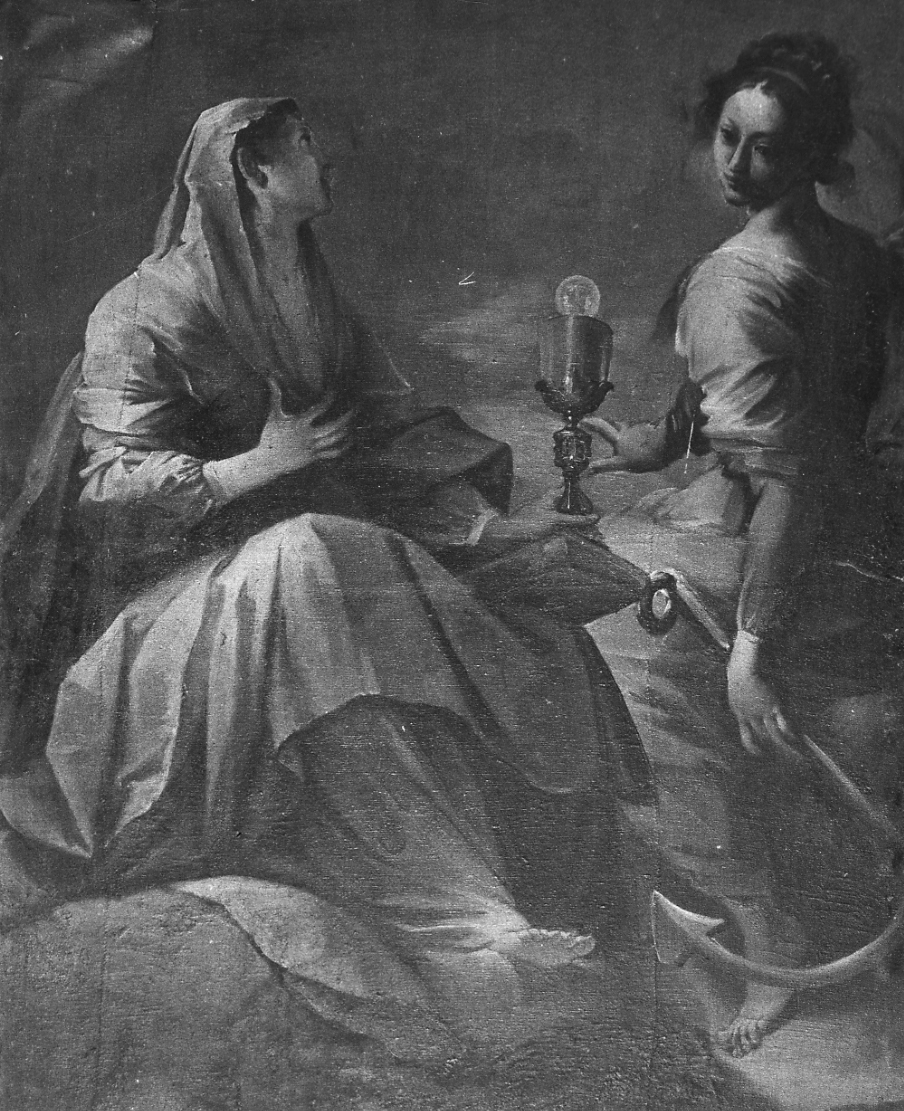 Fede e Speranza (dipinto, elemento d'insieme) di Bruno Giulio, Bruno Giovanni Battista (prima metà sec. XVII)