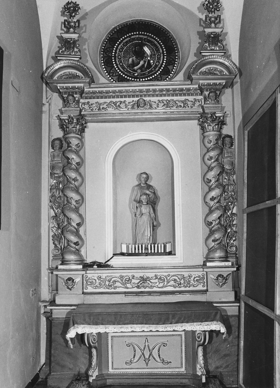 altare, opera isolata - bottega piemontese (metà sec. XVIII)