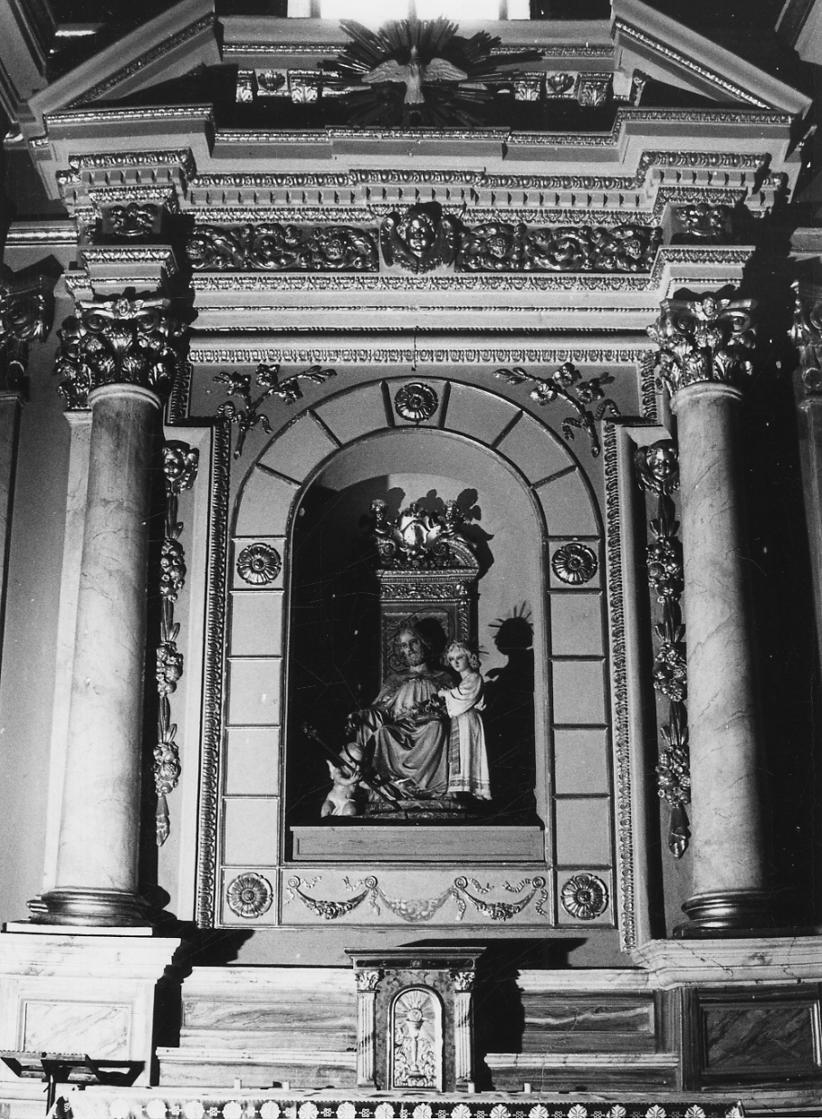 altare, opera isolata - bottega piemontese (terzo quarto sec. XIX)