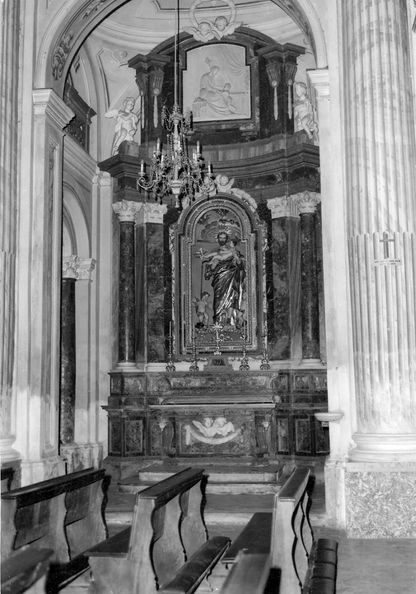 altare, opera isolata - bottega Italia nord-occidentale (metà sec. XVIII)