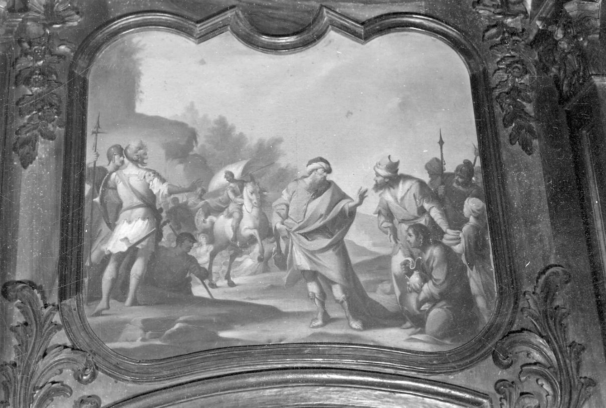 storia della vita di David (dipinto, elemento d'insieme) di Bagnasacco Giovanni Battista (attribuito) (ultimo quarto sec. XVIII)
