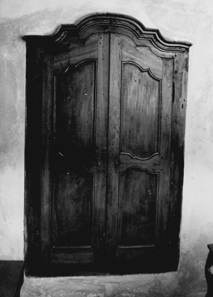 armadio - a muro, opera isolata - bottega Italia nord-occidentale (sec. XVIII)