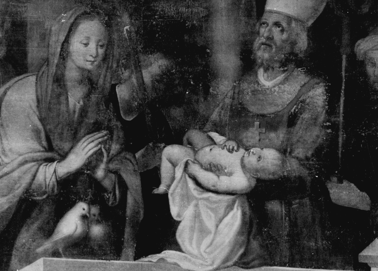 presentazione di Gesù al tempio (dipinto, elemento d'insieme) di Gastaldi Lorenzo (metà sec. XVII)