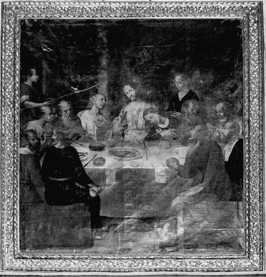 ultima cena (dipinto, opera isolata) di Gastaldi Lorenzo (metà sec. XVII)