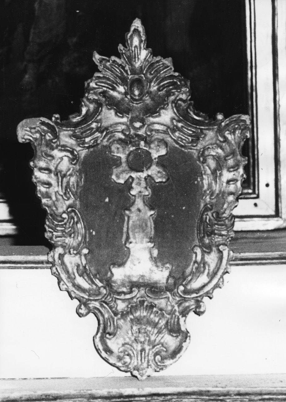 ostensorio (decorazione plastica, serie) di Omà Ignazio (seconda metà sec. XVIII)