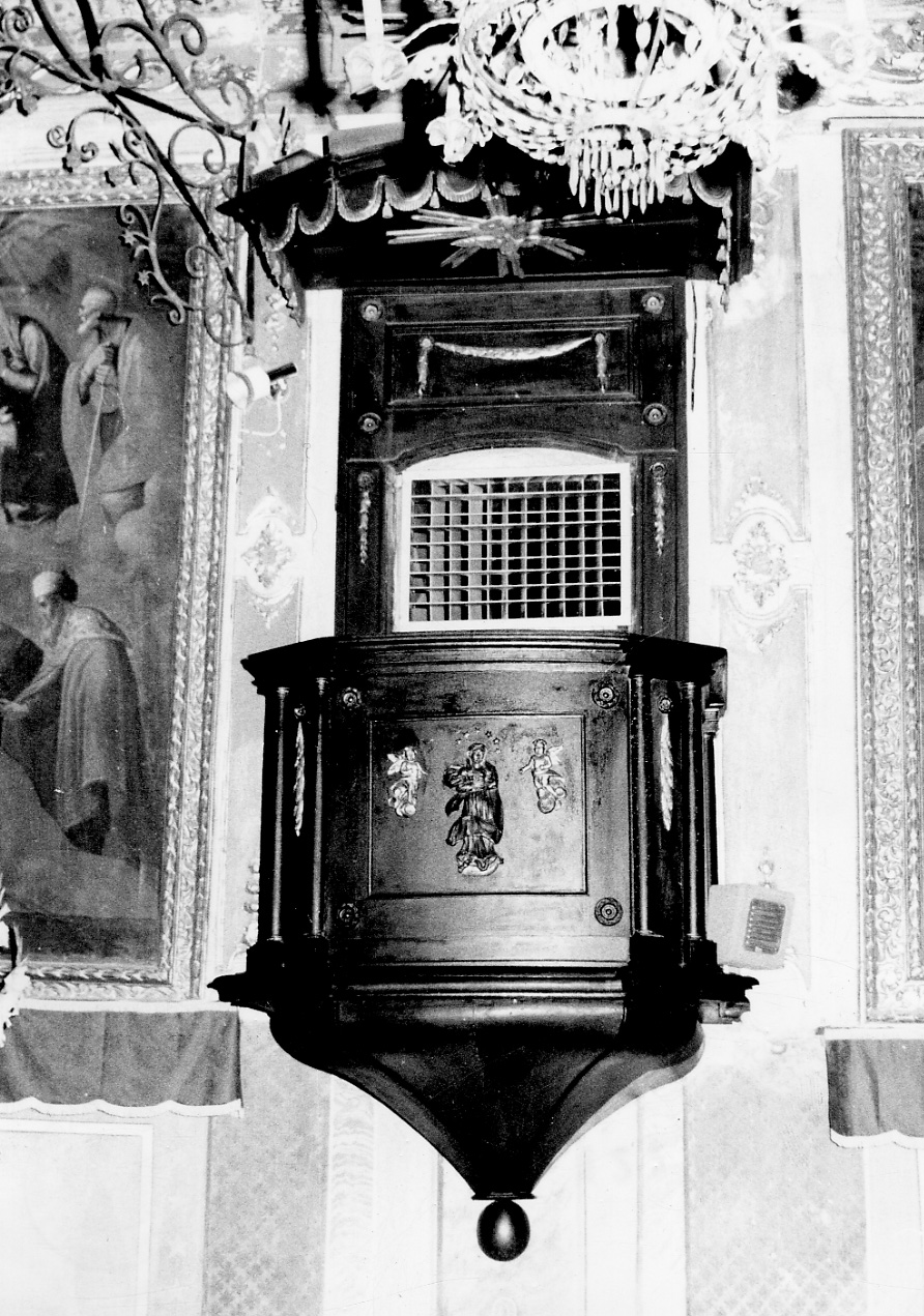 pulpito, opera isolata di Savi Giuseppe (ultimo quarto sec. XVIII)