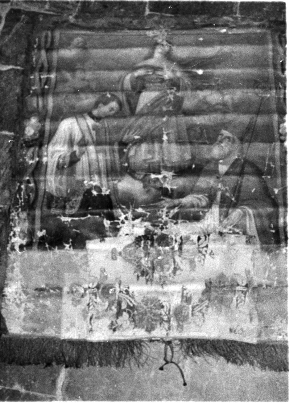 Madonna Immacolata, Sant'Ignazio e Sant'Antonino (stendardo, opera isolata) - ambito astigiano (metà sec. XVIII)