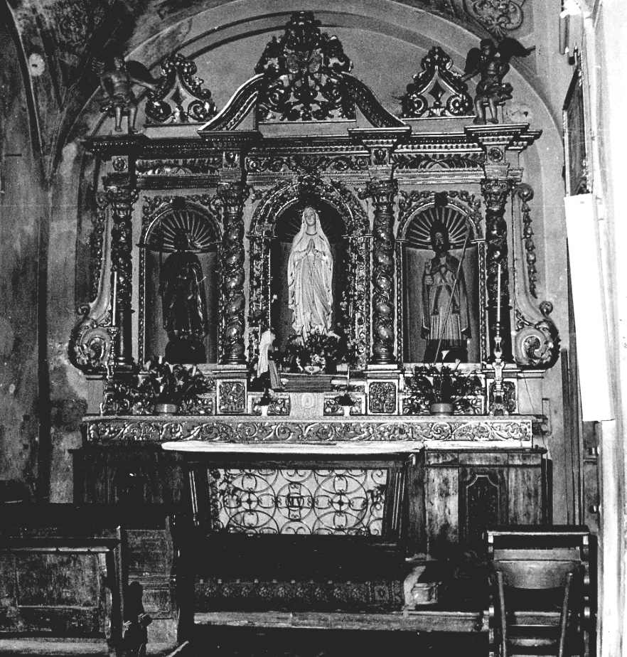 altare, opera isolata - bottega cuneese (fine sec. XVII)