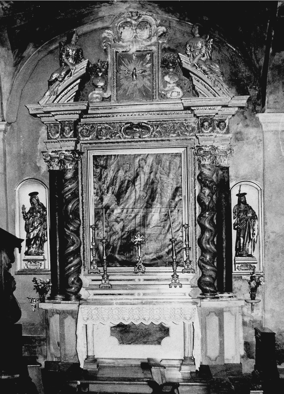 altare, opera isolata - bottega piemontese (sec. XVIII)