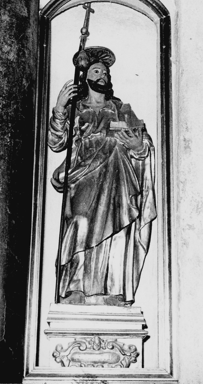 San Giacomo il Maggiore (statua, opera isolata) - bottega piemontese (sec. XVIII)
