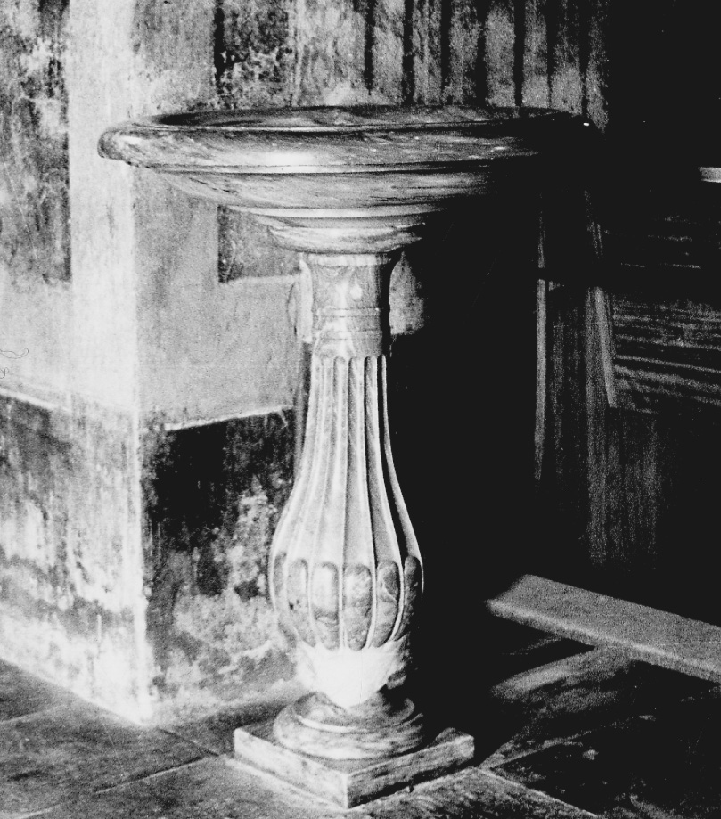 acquasantiera, serie di Nolfi Giovanni Battista (attribuito) (metà sec. XVIII)