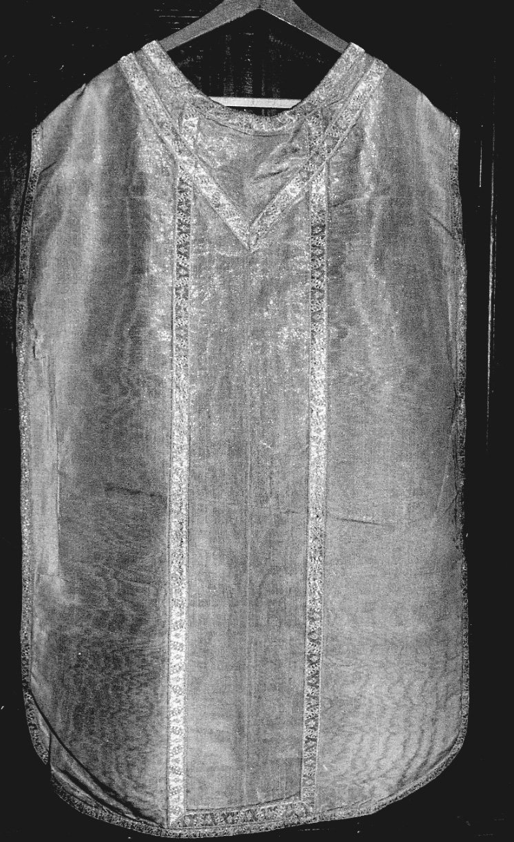 dalmatica, opera isolata - manifattura italiana (seconda metà sec. XIX)