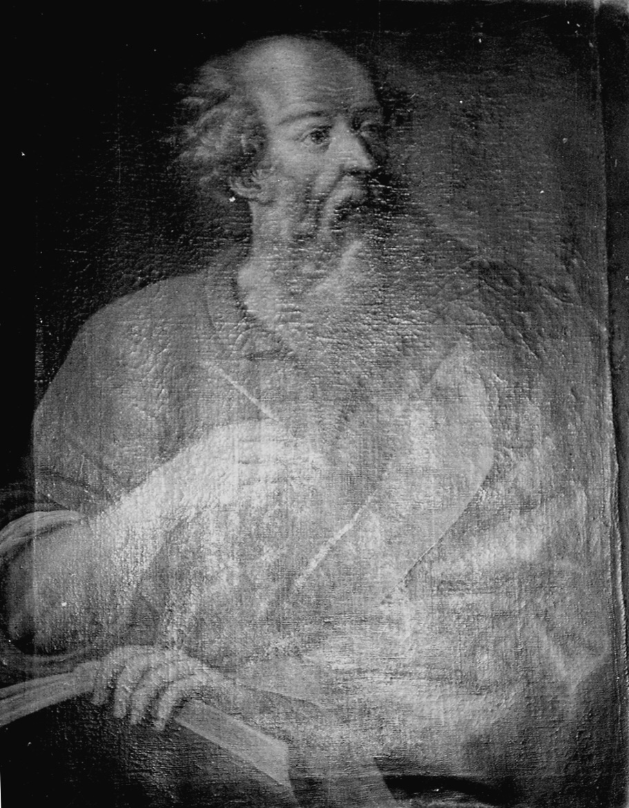 evangelista (dipinto, opera isolata) - ambito piemontese (sec. XVII)