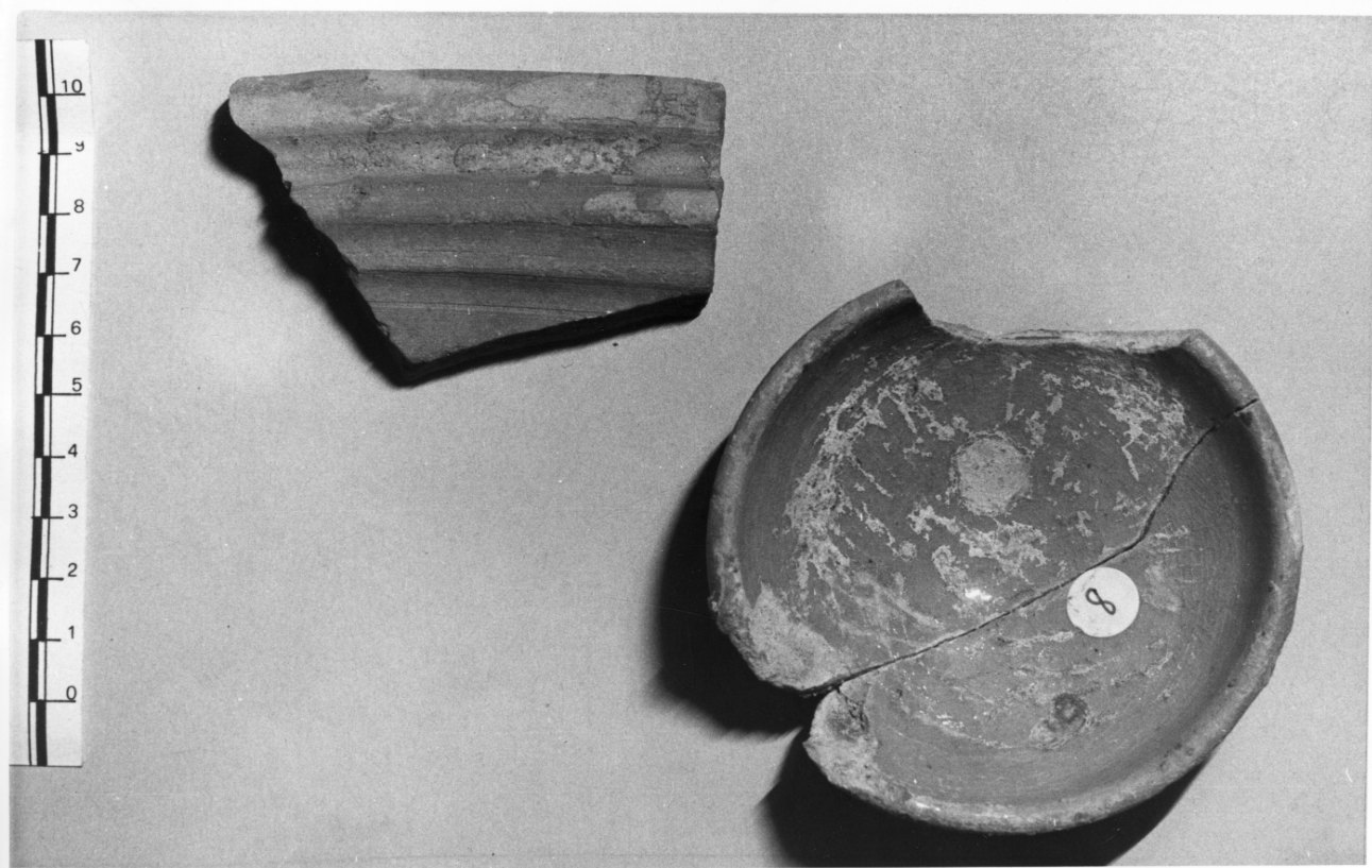 ciotola, frammento - bottega Italia settentrionale (sec. XVII)